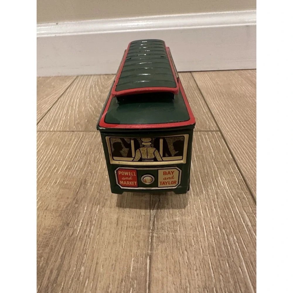 San Francisco Cable Car Powell & Mason/Bay‎ & Taylor Vintage Tin Toy Japan